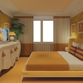 дизайн интерьера спальни